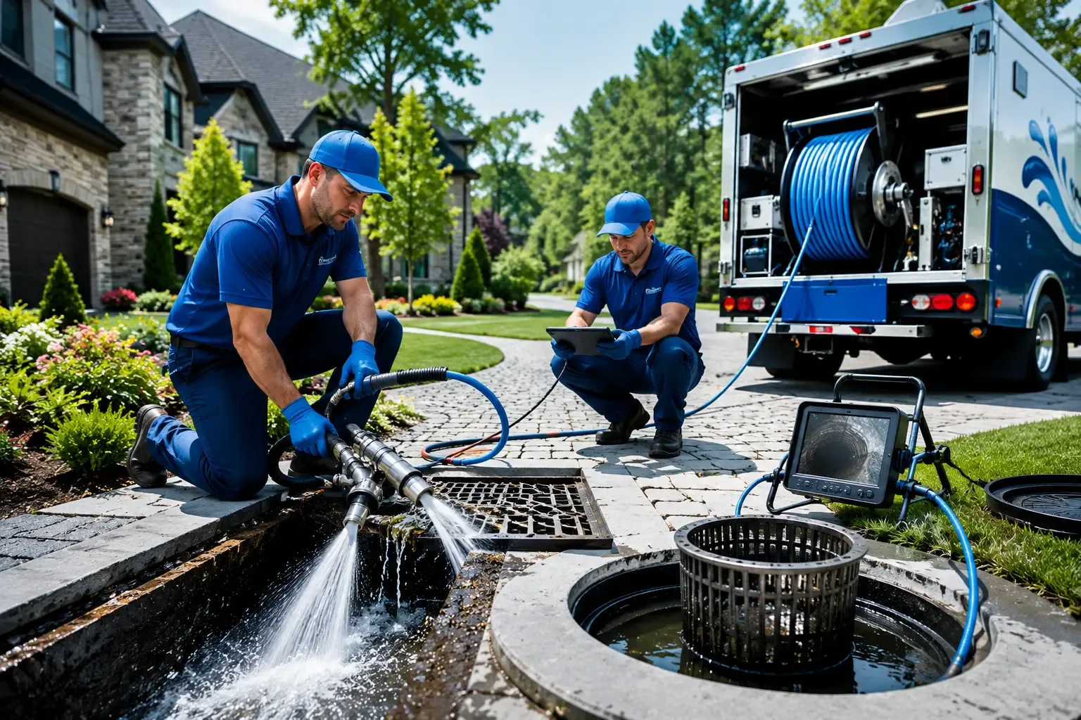 Local outdoor drain cleaning professionals in Ector, TX
