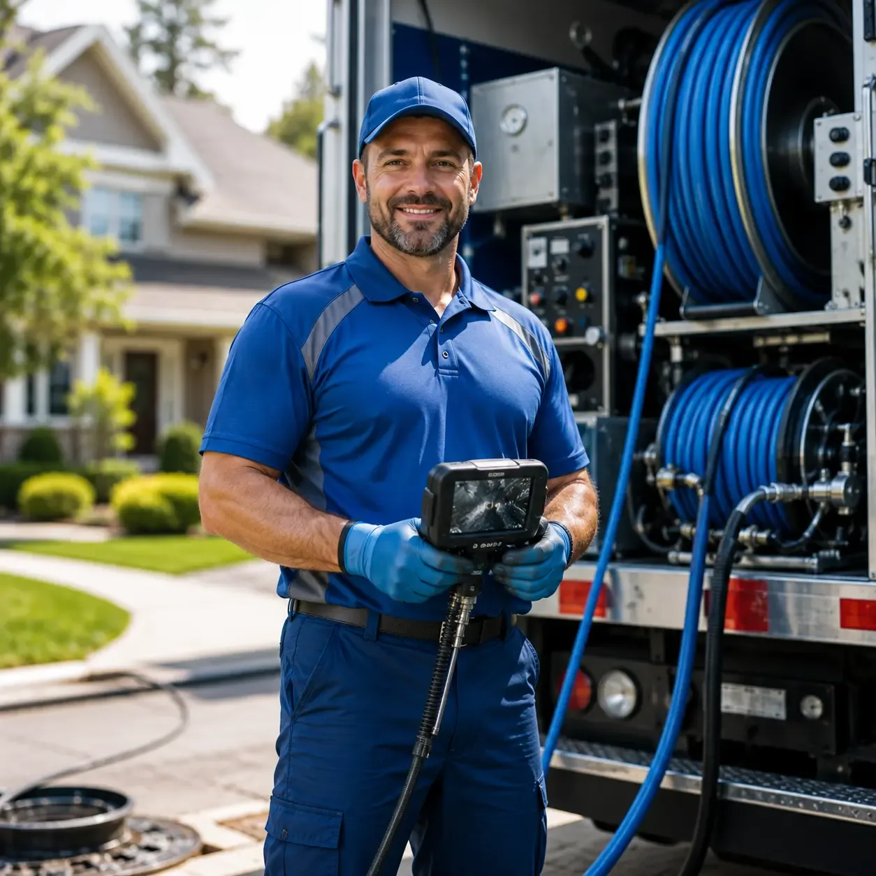 Local outdoor drain cleaning specialists in Ector, TX